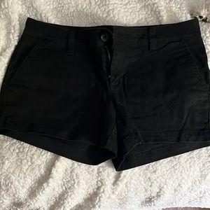 Victoria Secret Eva short size 4 length 3.5 black 97%cotton 3% elastin